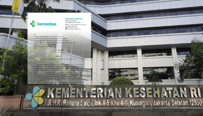 Kemenkes Terbitkan Surat Edaran soal Kewaspadaan Peningkatan Kasus COVID-19